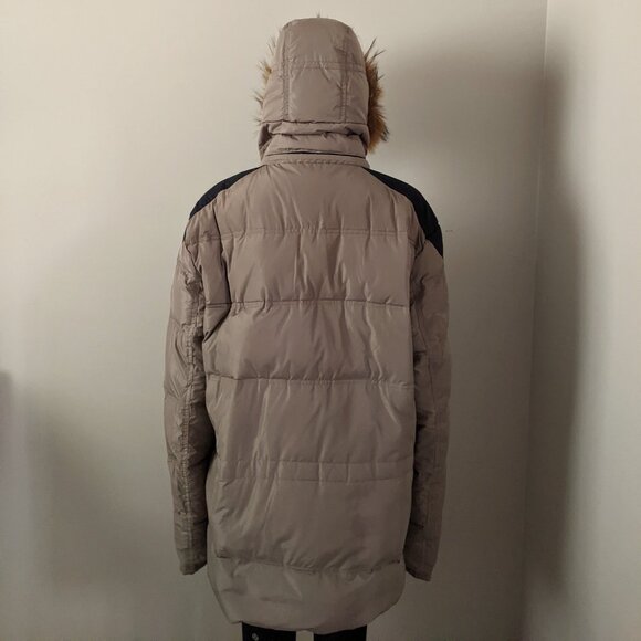 Jeep Duck Down Heavyweight Puffer Parka Jacket, men's XXXL - Picture 4 of 13